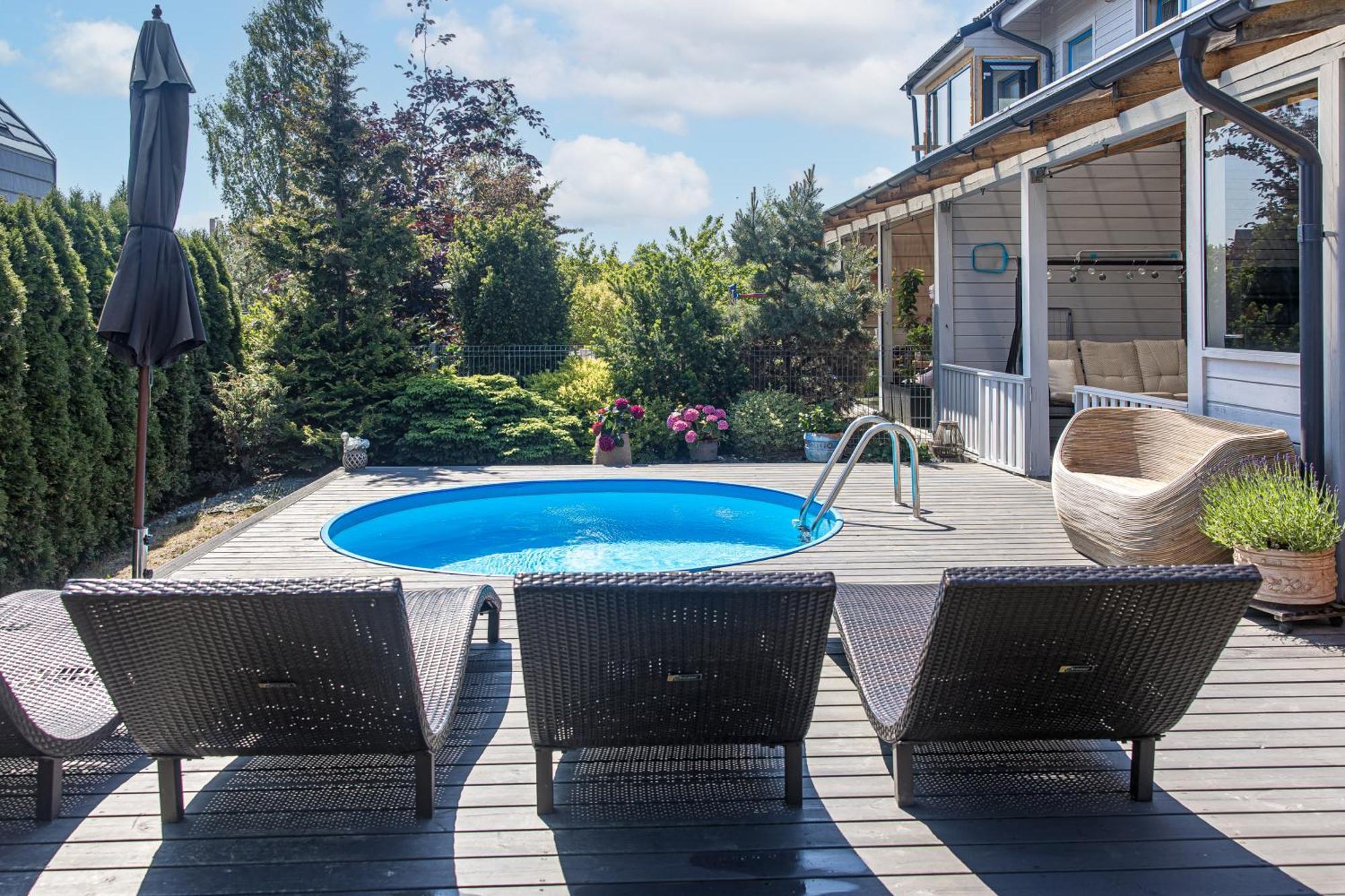 Villa With Private Pool Laumes Juosta Palanga Exterior photo